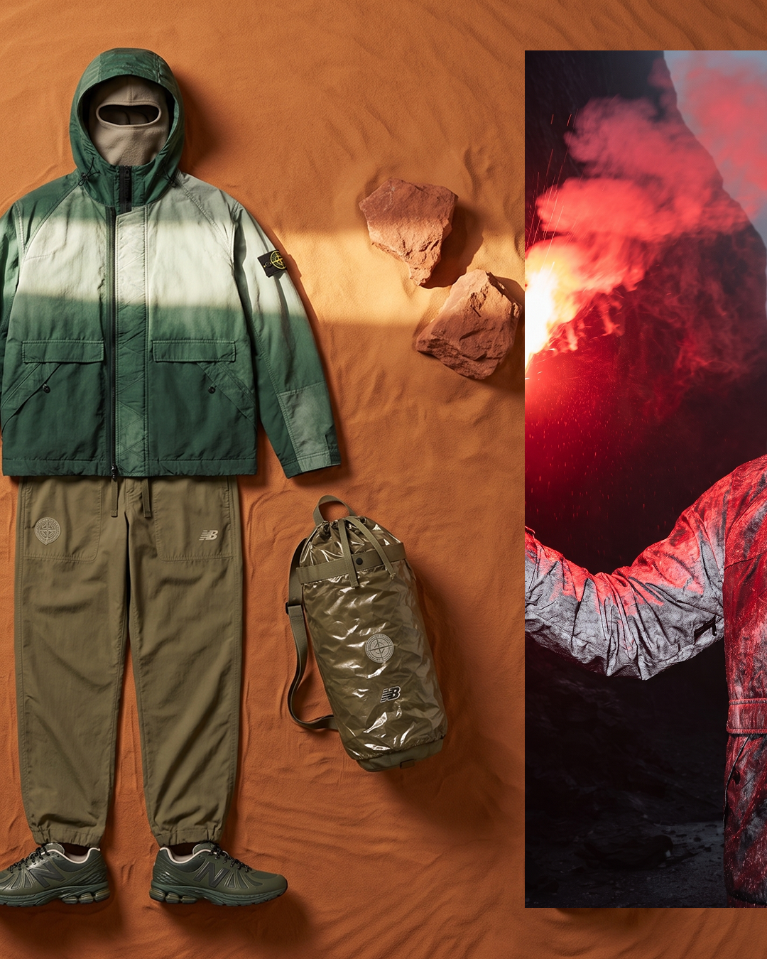 Stone Island × New Balance, imagen 5 de la serie