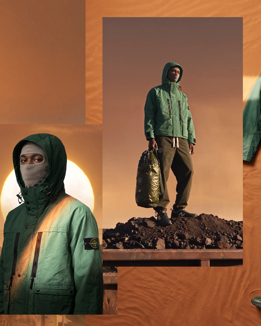 Stone Island × New Balance, imagen 4 de la serie